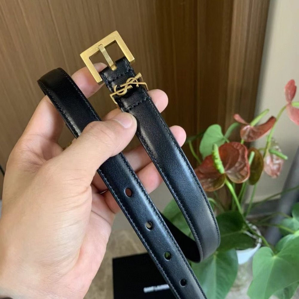 Saint Laurent Women's Belt(Width 2cm)
